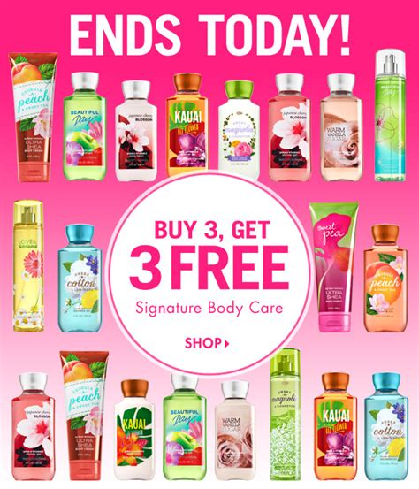 Bath & Body Works is having a HUGE starting today and you can score Buy 3, Get 3 Free Full-Size Body Care! You can mix and match lotions, body wash, hand sanitizer, and more and the three lowest priced items will be free. This is a really HOT deal and a great time to stock up on gifts. Choose free in-store pickup to avoid shipping costs.
